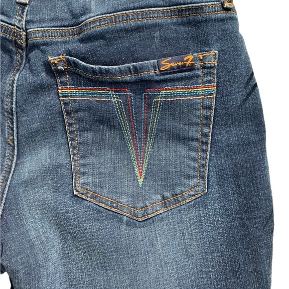 Seven7 Jean Shorts Size 4 - Picture 5 of 7